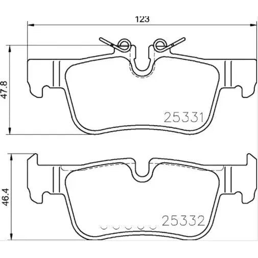 Hella Maximum Durability And Comfort Brake Pad 355021681 - Set Disc