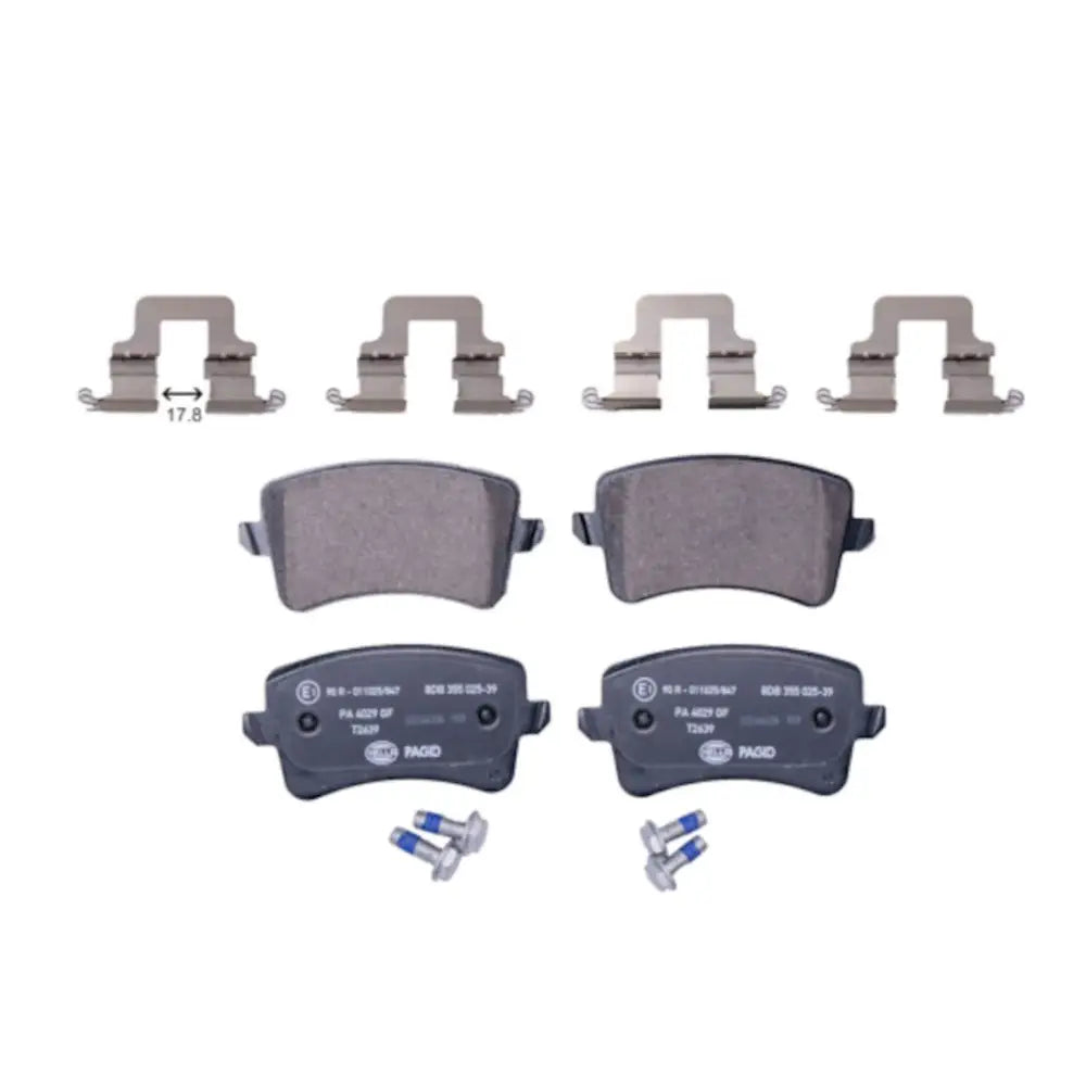 Hella Maximum Durability And Comfort Brake Pad 355025391 - Shoe Set