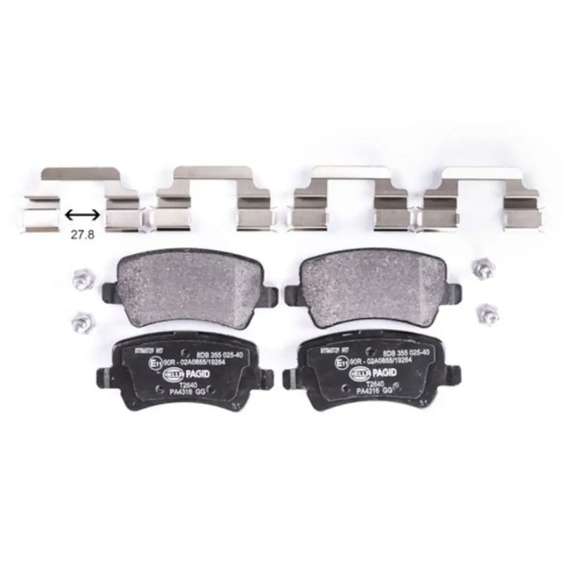 Hella Maximum Durability And Comfort Brake Pad 355025401 - Set Disc