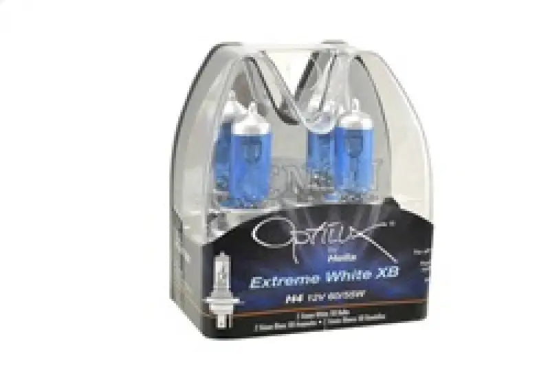 Optilux Extreme White XB headlight bulbs.
