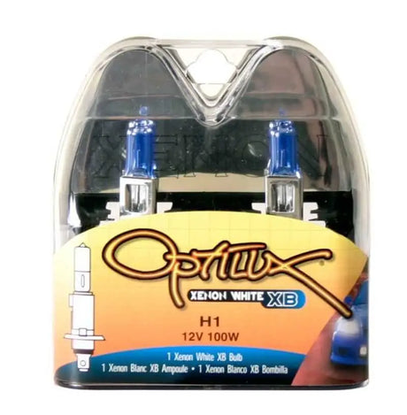 Hella Optilux H1 100W XB Extreme White Bulbs (Pair) 
