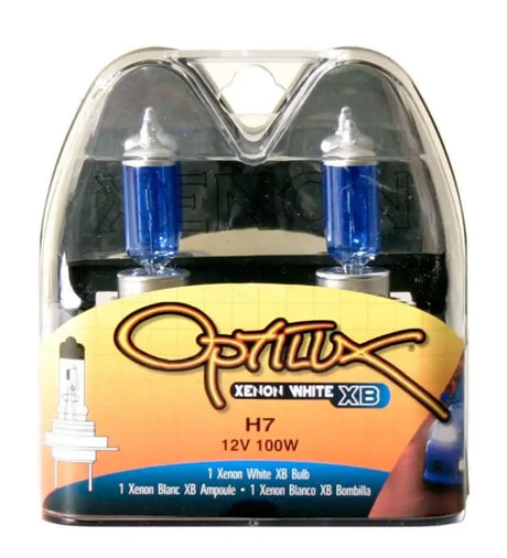 Hella Optilux H7 100W XB Extreme Blue Bulbs (Pair) - Truck & Automotive