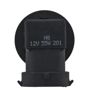 Black H8 12V 55W XB Xenon White Bulb for Hella Optilux H8 12V/55W pair