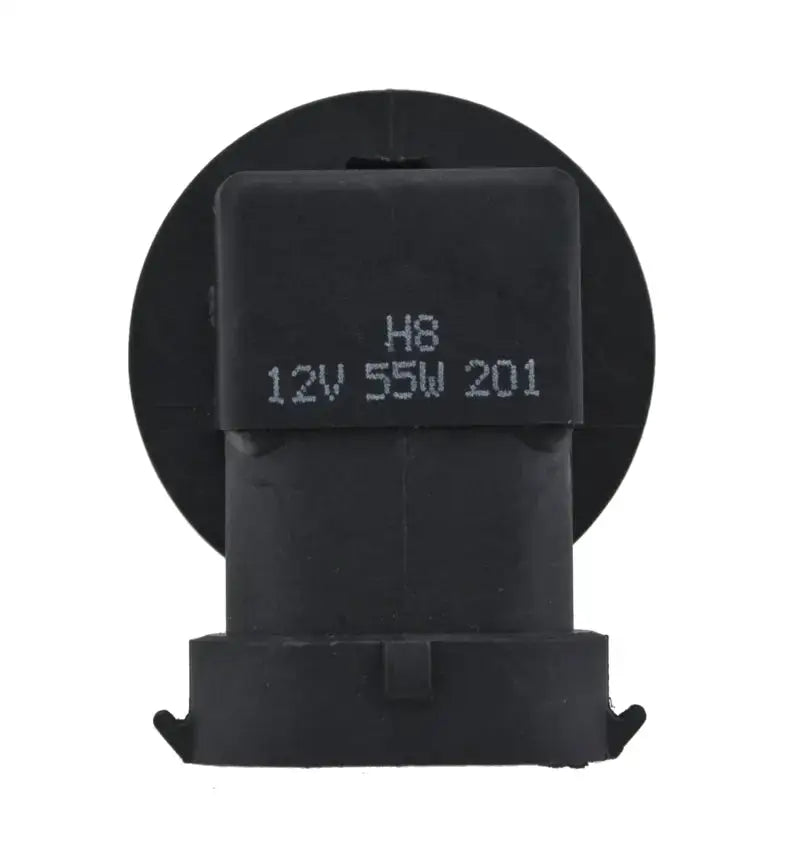 Black H8 12V 55W XB Xenon White Bulb for Hella Optilux H8 12V/55W pair