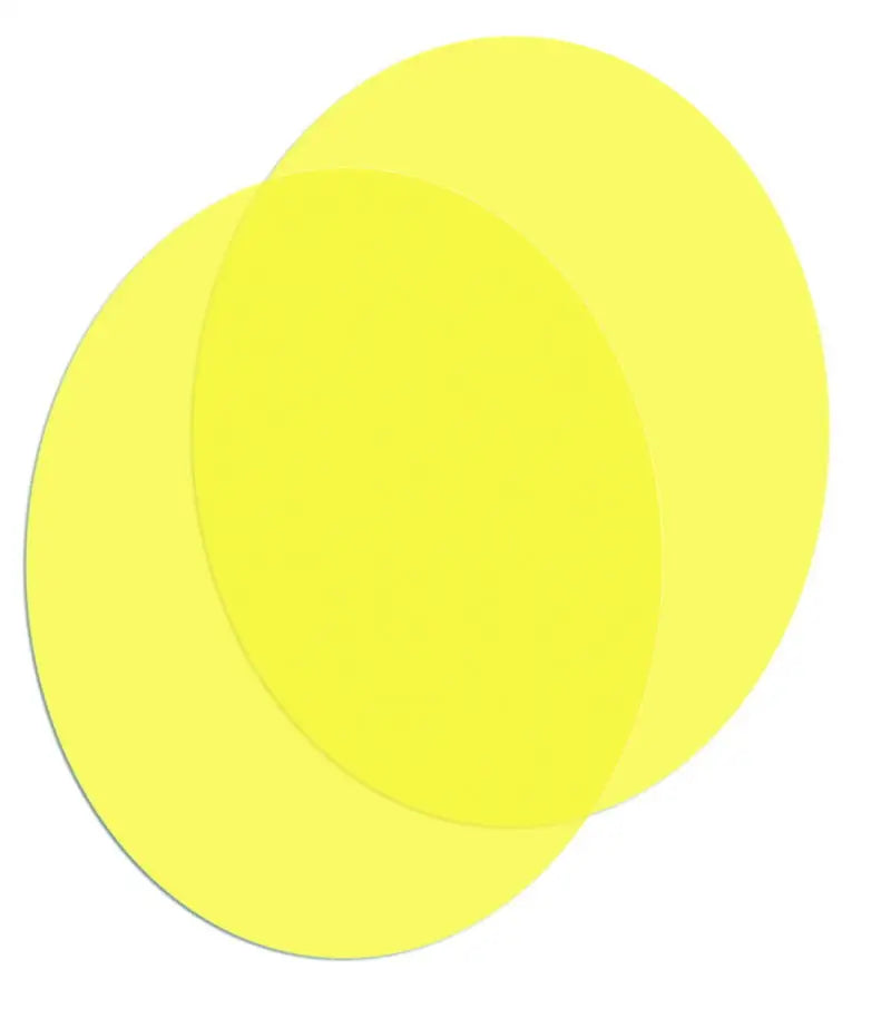 Hella Rallye 4000 Series Yellow Cover Lens (Pair) - Truck & Automotive