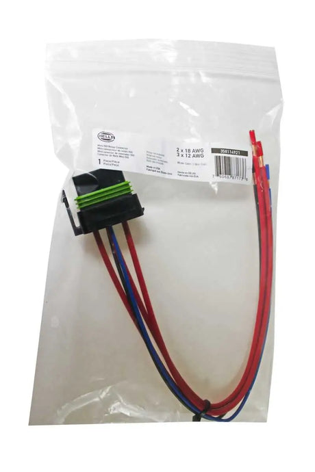 Hella Relay Connector ISO Mini Weatherproof w/ 12in Leads 