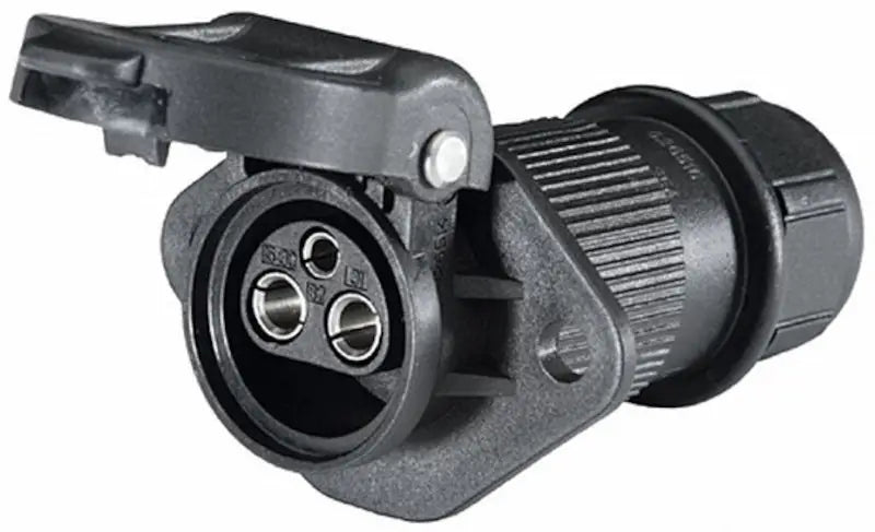 Hella Socket 3 Pole W/ Grommet - Truck & Automotive