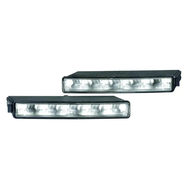 Hella Stable Plastic Housing Daytime Running Light - LED 010043801 - Lamp Kit Drl Universa