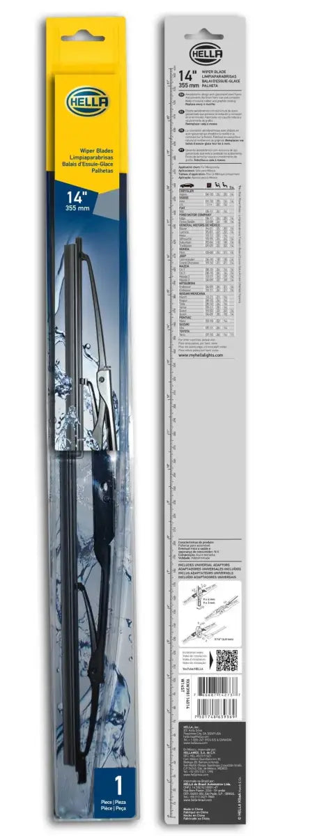 Hella Standard Wiper Blade 14in - Single 