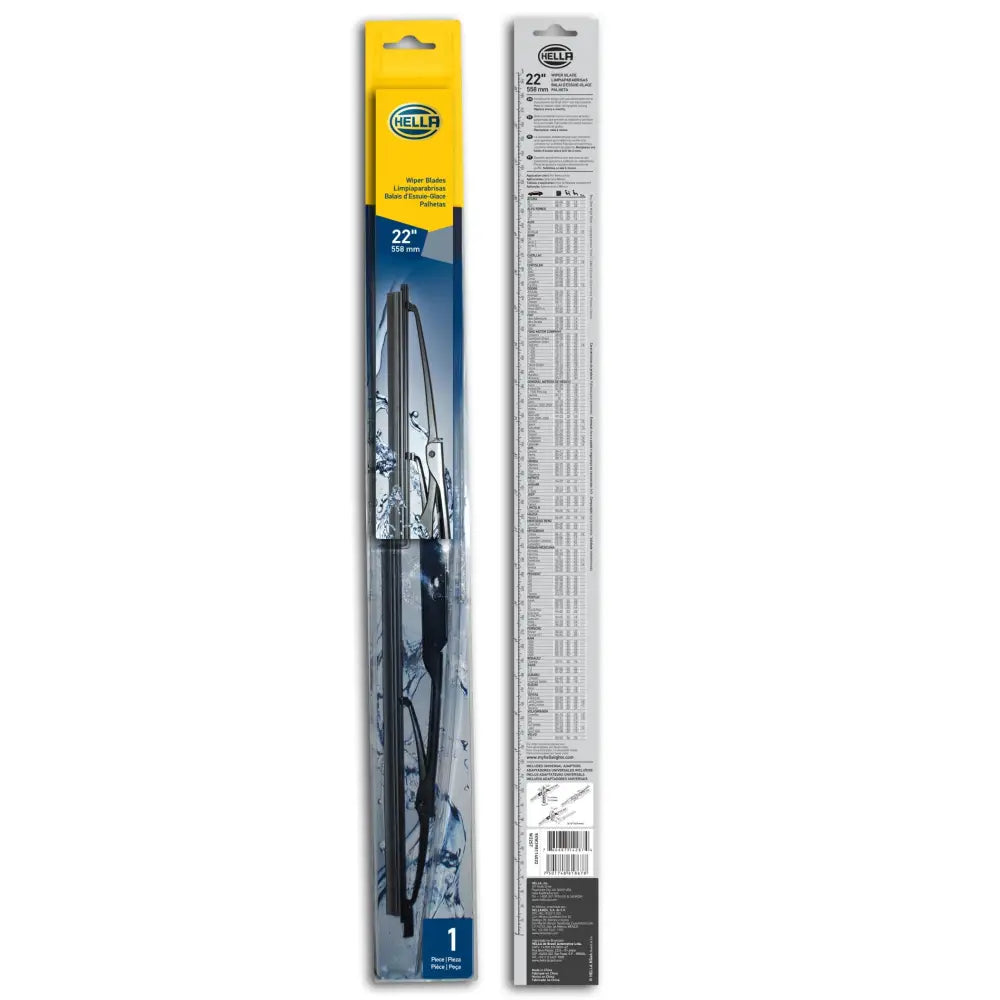 HELLA 858083221 WIPER BLADE 22 ' STANDARD SINGLE