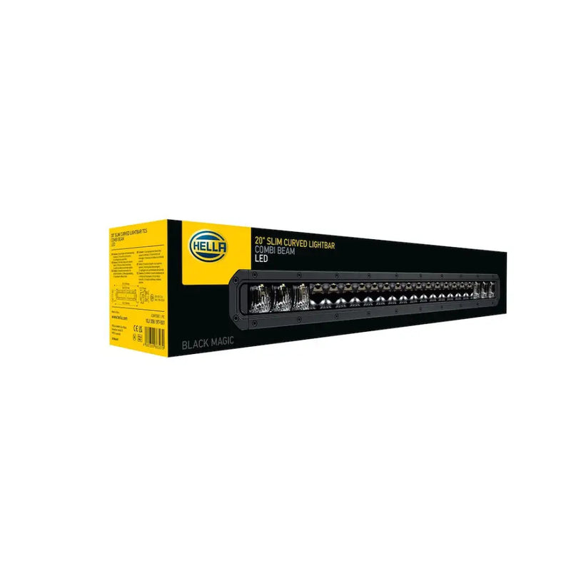 Hella Temperature Control System Light Bar 358197501 - Black Mag Tough 20 Slim Curv Ltbar
