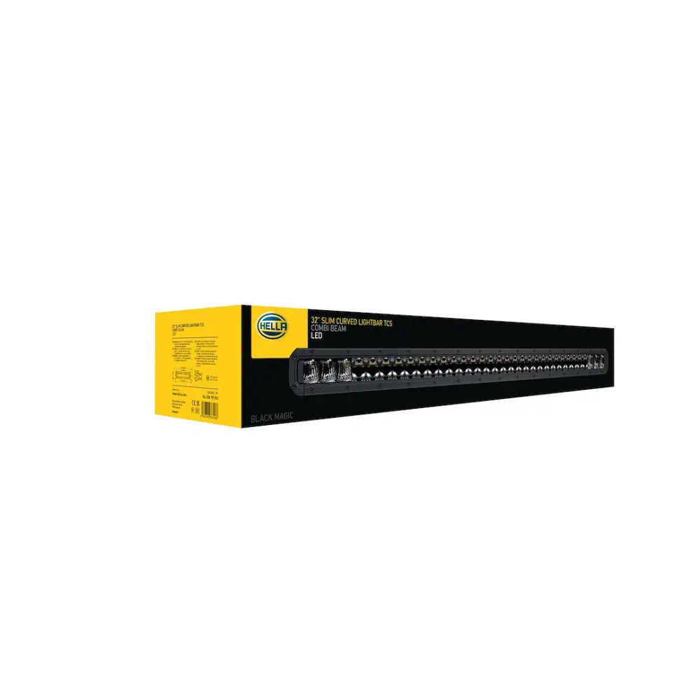 Hella Temperature Control System Light Bar 358197511 - Black Mag Tough 32 Slim Curv Ltbar