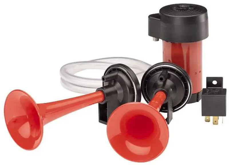Hella Twin Trumpet Horn Kit 12V 240W 795-800Hz 118dB - Truck & Automotive