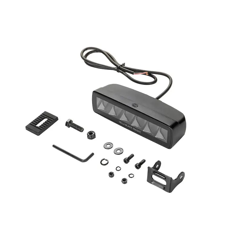 HELLA 358176211 BLACK SERIES 6LED MINIBAR SPOT BEAM