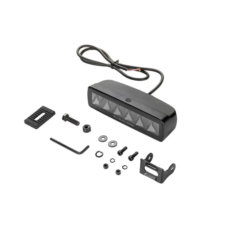 HELLA 358176211 BLACK SERIES 6LED MINIBAR SPOT BEAM