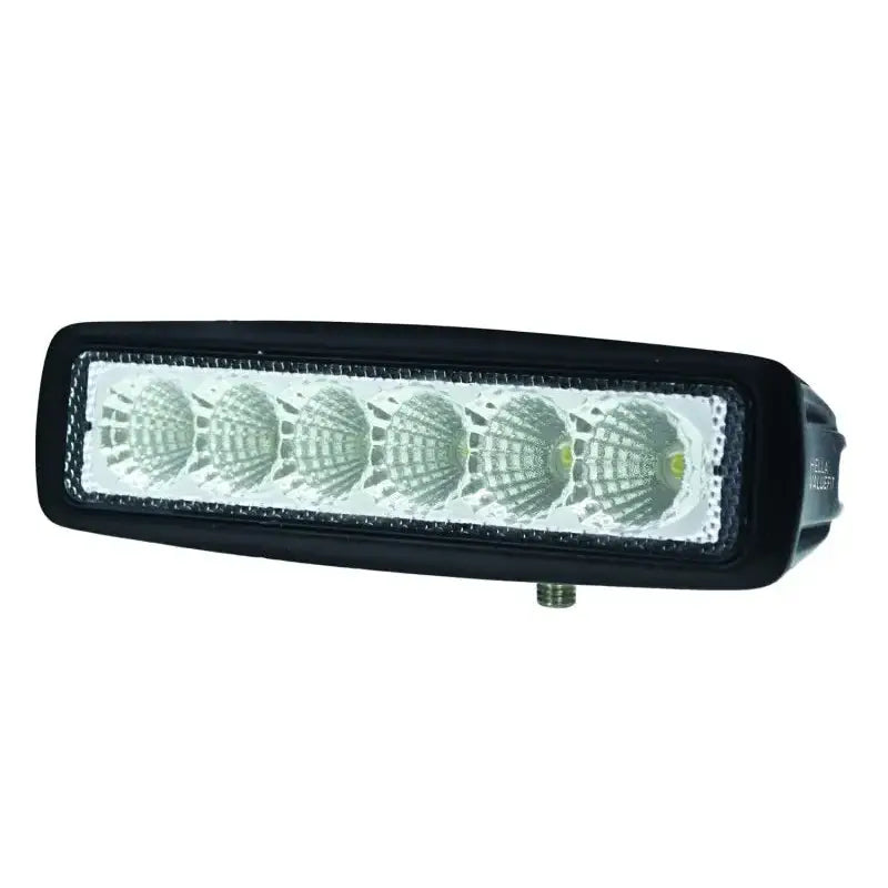Hella Value Fit Mini 6in LED Light Bar - Flood Beam Pedestal - 357203001