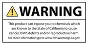 California Proposition 65 warning label on Hellwig EZ Level 990 Helper Spring for Tacoma