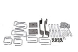 Hellwig 11-22 Ford F-250 SD Hardware Kit for Load Pro Multi Leaf 2500lb/3500lb Helper Springs - Zinc-Plated Brackets, U-Bolts, and Washers for Easy Installation