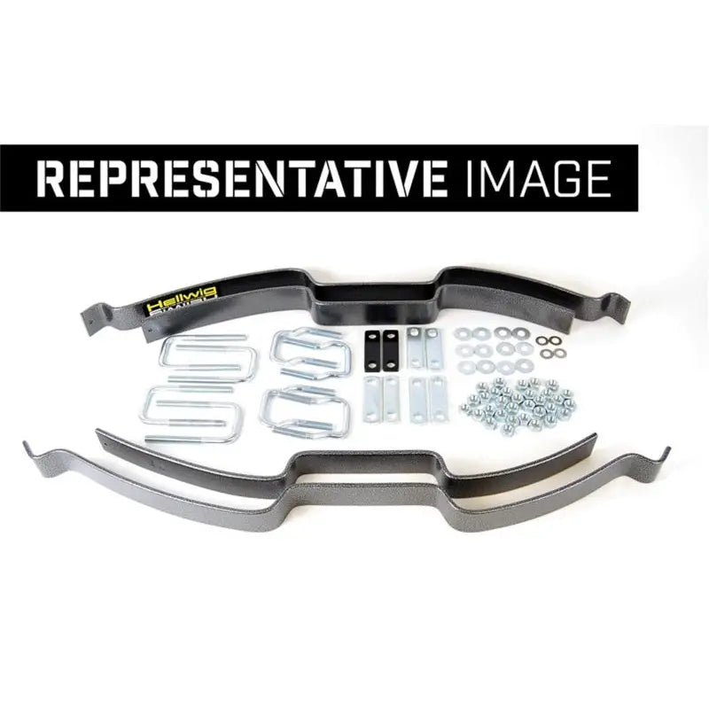 Hellwig 61901 Hellwig 16-21 Ram 3500 Pro Series Helper Spring - Up To 2500lb Level Load Capacity
