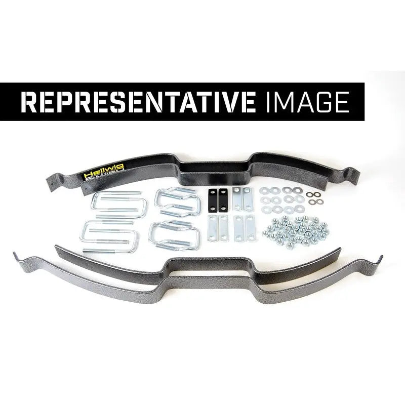 Hellwig 61901 Hellwig 16-21 Ram 3500 Pro Series Helper Spring - Up To 2500lb Level Load Capacity
