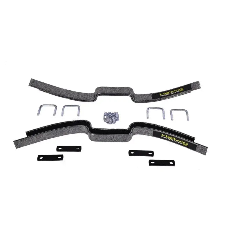 Automotive suspension upgrade with Hellwig Contact Helper Spring Kit for Chevy Silverado 3500HD