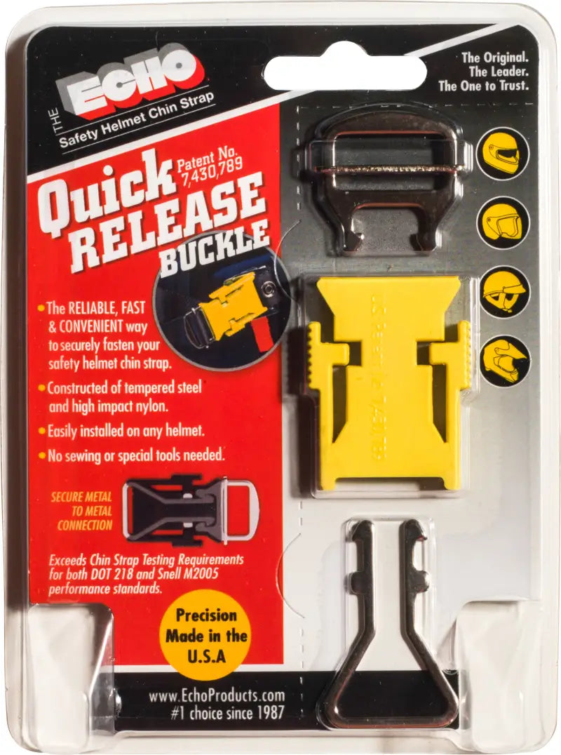Helmet Quick Release Yellow - ECHO