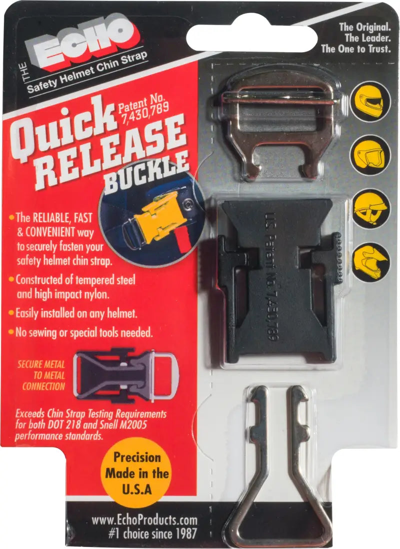 Helmet Quick Release Black - ECHO