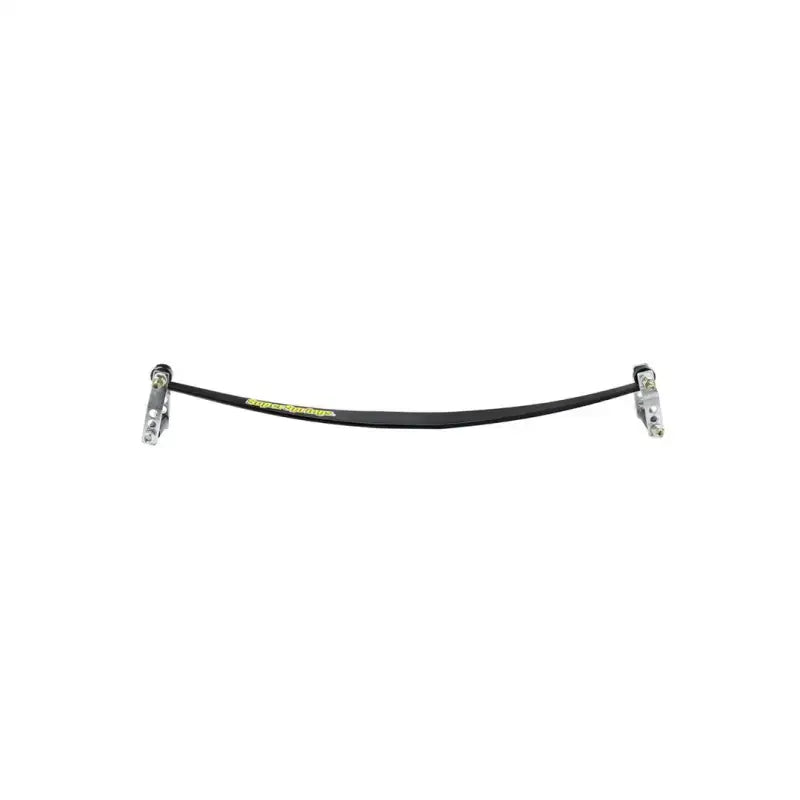Helper Spring Kit Leaf Design; Rear Upper; 3 Inch Width; 3000 - 5000 Pound Load Capacity Per Set (Not To Exceed