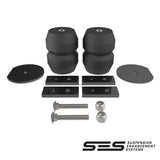 Helper Spring Kit Rubber Spring; Frame Mount; 3,600 Pound Weight Capacity Per Set (Not To Exceed The Gross Vehicle
