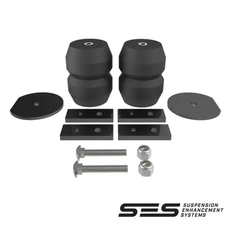 Helper Spring Kit Rubber Spring; Frame Mount; 3,600 Pound Weight Capacity Per Set (Not To Exceed The Gross Vehicle