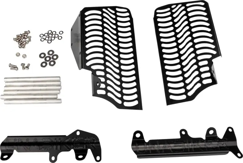 HF250R5 Radiator Guard Black Hon