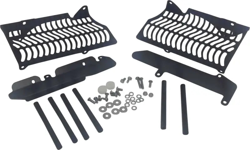 HF450R7-B Radiator Guard Black Honda Crf450r '15 16