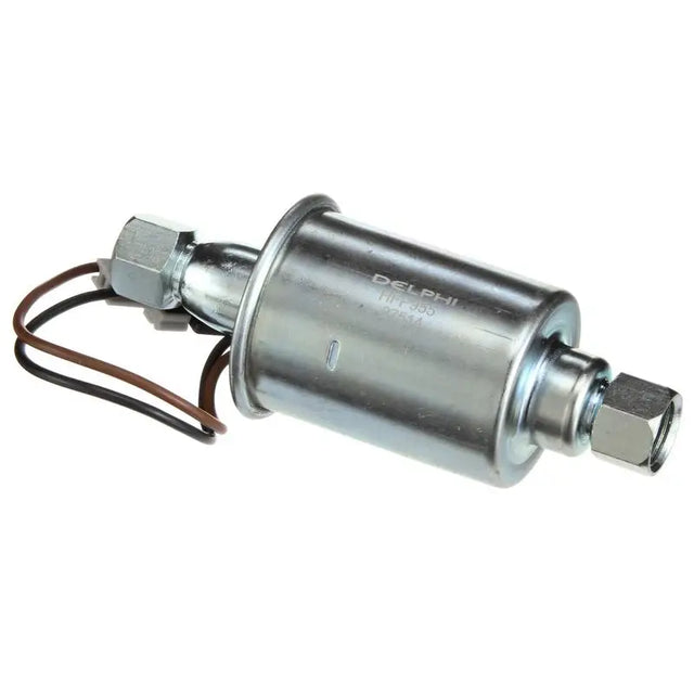 Cylindrical metal HFP955 Delphi Feed Pump with electrical wires for vehicle fuel system