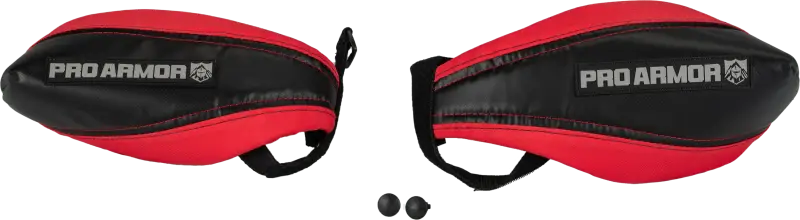 HGP100-BK/RD Hand Guards Blk/Red - Pro Series Handguards