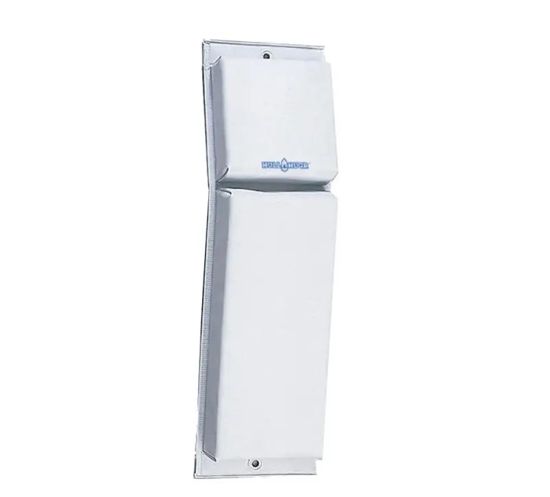 White padded wall protector for HH-1CW Airhead Hull Hugr contour fender