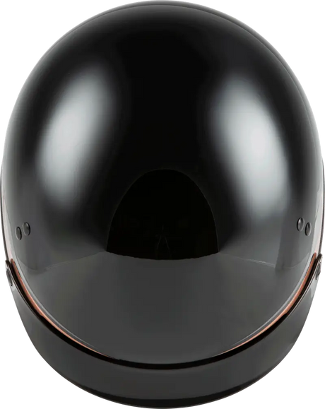 Hh 65 Half Helmet Source Full Dressed Black/Copper Xl 