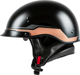 Hh 65 Half Helmet Source Full Dressed Black/Copper Xl 