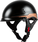Hh 65 Half Helmet Source Full Dressed Black/Copper Xl 