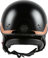 Hh 65 Half Helmet Source Full Dressed Black/Copper Xl 