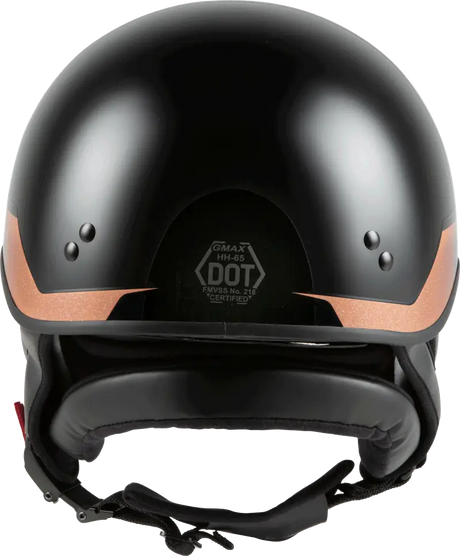 Hh 65 Half Helmet Source Full Dressed Black/Copper Xl 