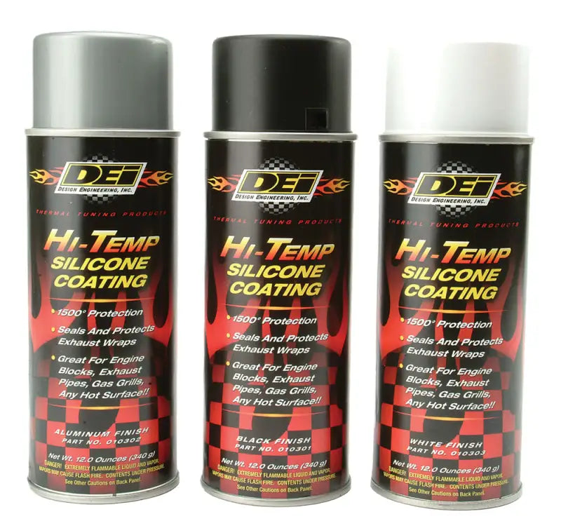 Hi Temp Silicone Coating Assortment Case 6/Pk - Powersports