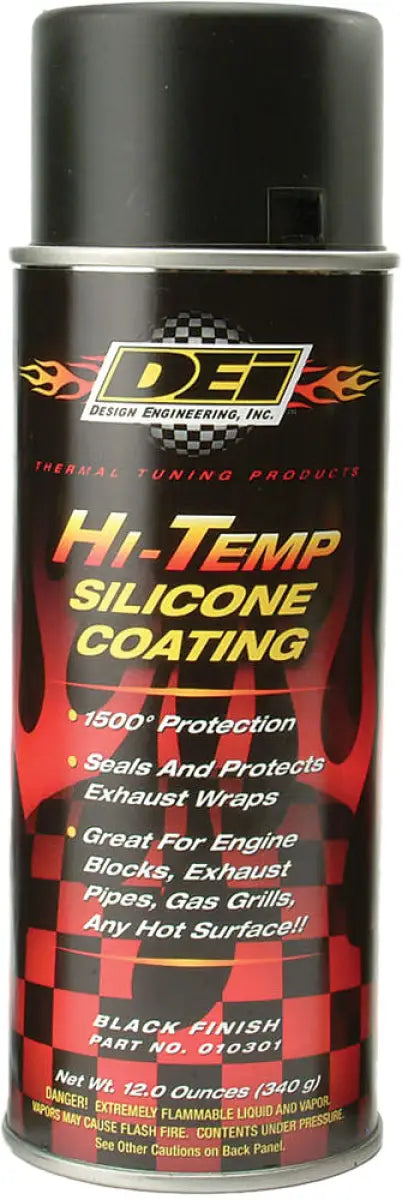 Hi Temp Silicone Coating Black - Powersports