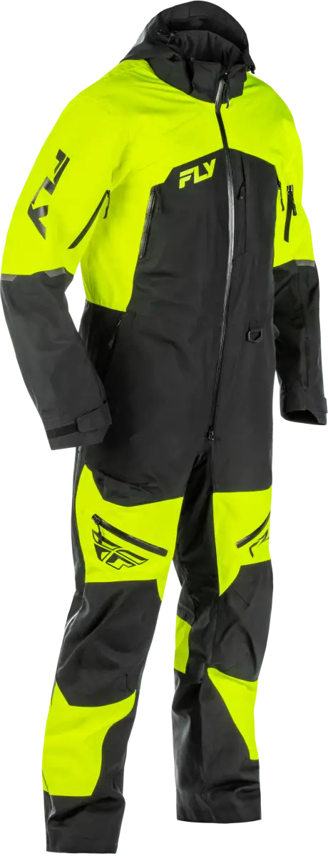 Incline Monosuit Hi Vis/Black Mt - FLY RACING
