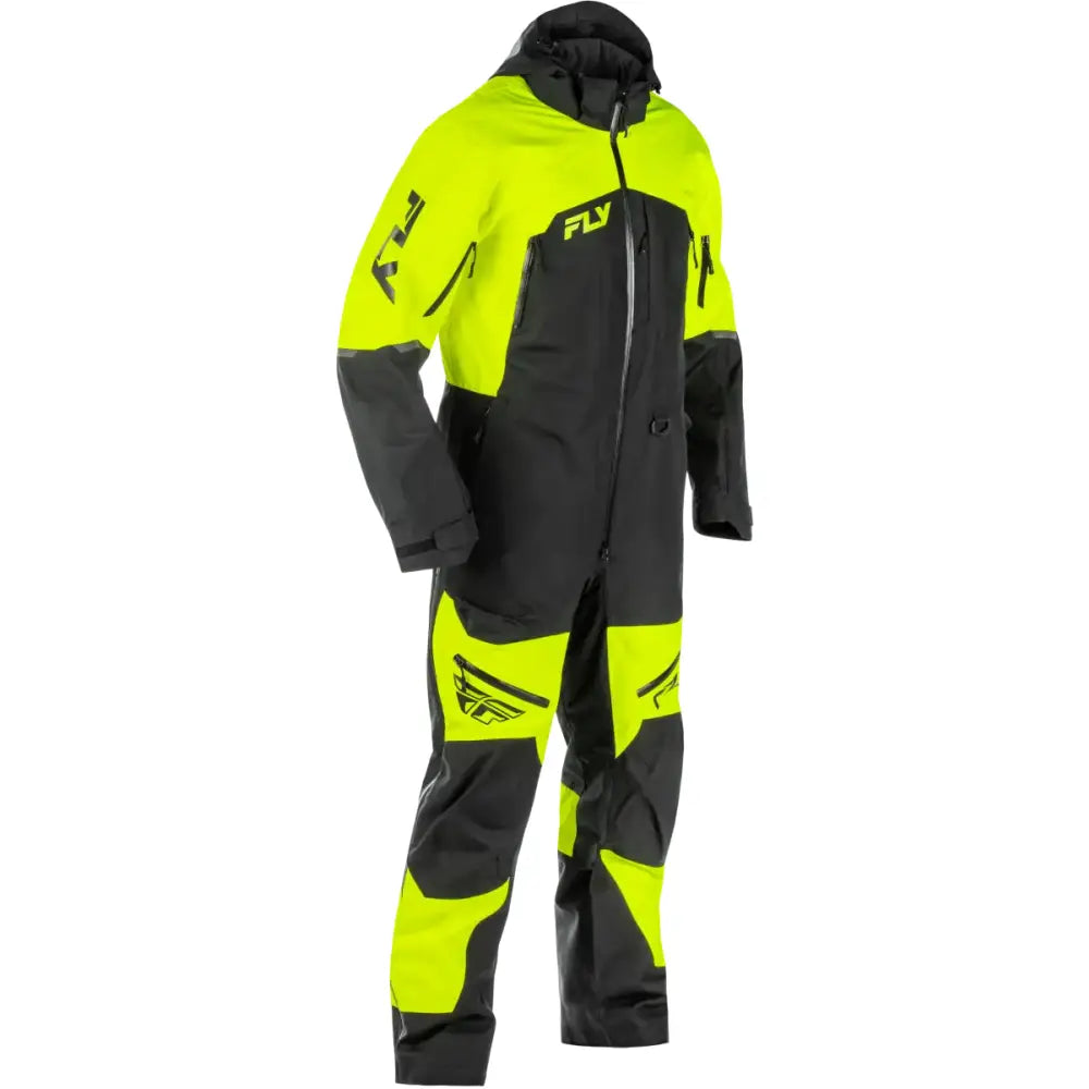 Incline Monosuit Hi Vis/Black Sm - FLY RACING