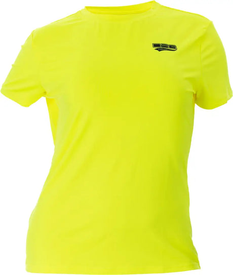 Dsg Casual Logo Tee Hi Vis Yellow Lg - DSG