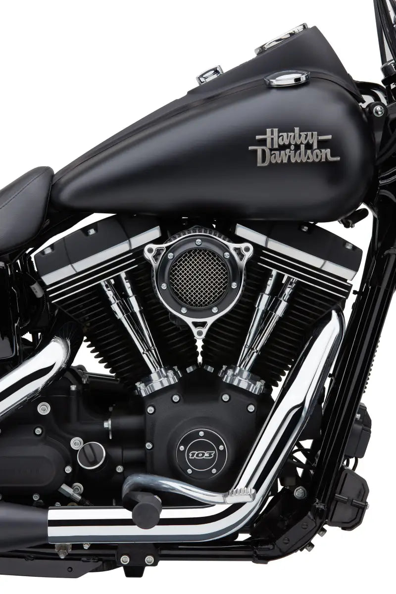Rpt Air Intake System Black / Chrome Flh/Flt 08 16 - COBRA