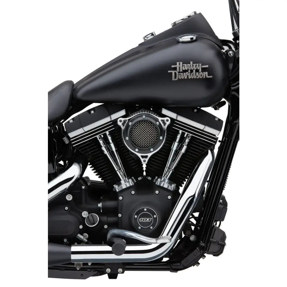 Rpt Air Intake System Black / Chrome Flh/Flt 08 16 - COBRA