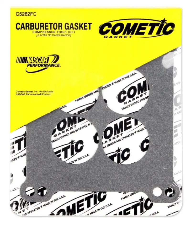 Cometic Holley 4 BBL .060in Fiber Carburetor Mounting Gasket - 4 Hole - 1.750in Holes - Cometic Gasket