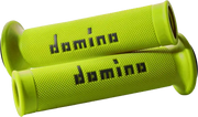 Motogp Grips Flo Yellow/Black Pair - DOMINO RACING
