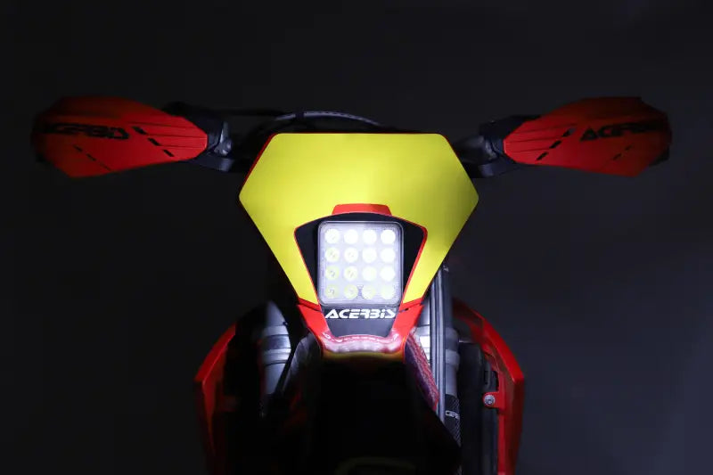Headlight Vsl Gas Red - ACERBIS